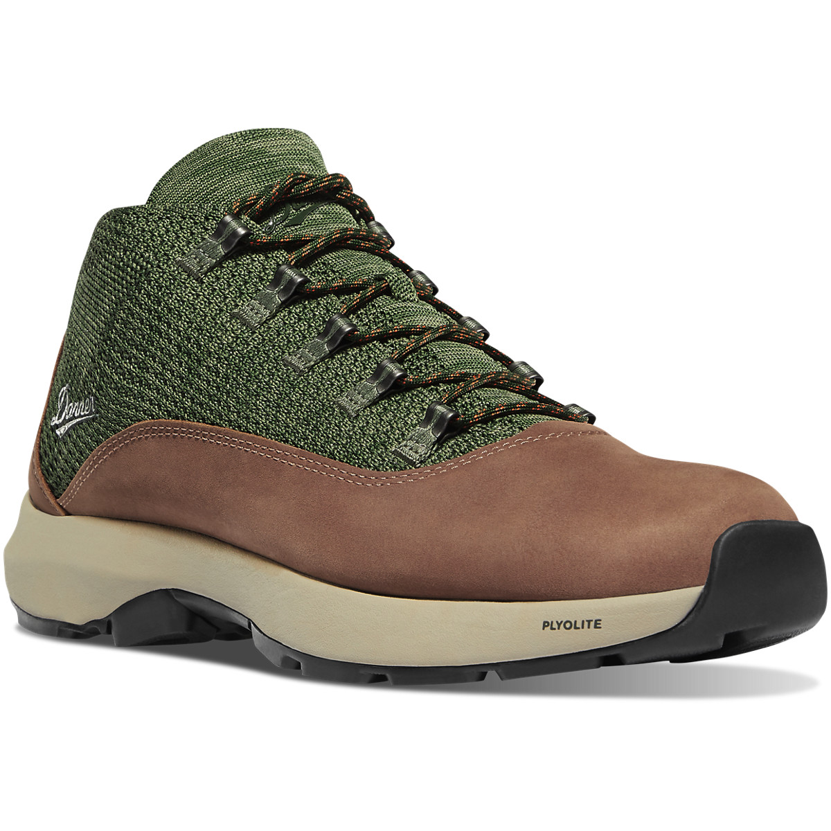 Danner Mens Caprine Hiking Shoes Brown/Green - MJF743296